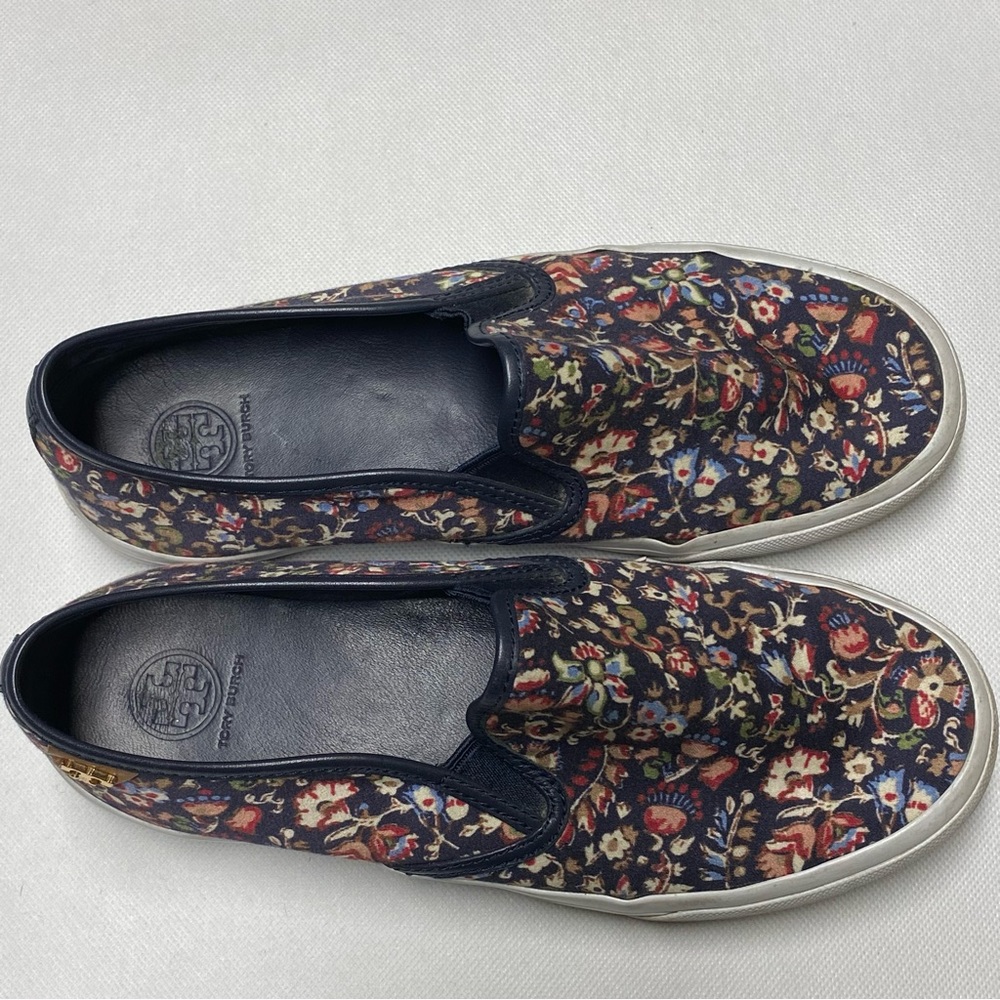 Tory Burch Hanover Floral Slip On Sneaker - Picture 2 of 9